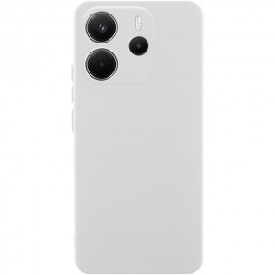 Чохол TPU GETMAN Liquid Silk Full Camera для Xiaomi Redmi Note 14 4G (Europe version) Білий / White