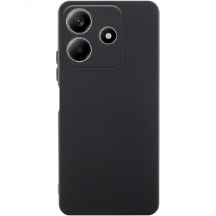 Чехол TPU GETMAN Liquid Silk Full Camera для Xiaomi Redmi Note 14 5G Черный / Black