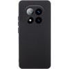 Чохол TPU GETMAN Liquid Silk Full Camera для Xiaomi Redmi Note 14 Pro+ 5G Чорний / Black
