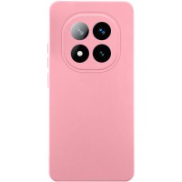 Чохол TPU GETMAN Liquid Silk Full Camera для Xiaomi Redmi Note 14 Pro 5G Рожевий / Pink