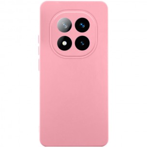 Чехол TPU GETMAN Liquid Silk Full Camera для Xiaomi Redmi Note 14 Pro 5G Розовый / Pink