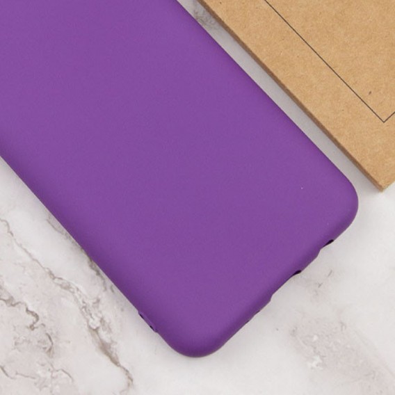 Чехол Silicone Cover Lakshmi (A) для TECNO POP 5 Фиолетовый / Purple
