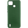 Чехол Silicone Cover Lakshmi (A) для TECNO POP 5 Зеленый / Dark green