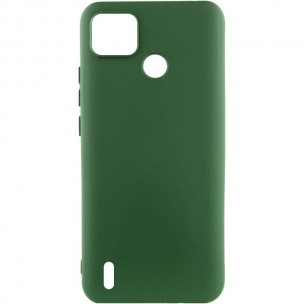 Чохол Silicone Cover Lakshmi (A) для TECNO POP 5 Зелений / Dark green