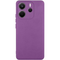 Чохол Silicone Cover Lakshmi Full Camera (AAA) для Xiaomi Redmi Note 14 4G (Europe version) Сливовий / Purple