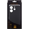 Чехол Silicone Cover Lakshmi Full Camera (AAA) для Xiaomi Redmi Note 14 4G (Europe version) Черный / Black