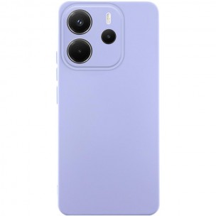 Чехол Silicone Cover Lakshmi Full Camera (AAA) для Xiaomi Redmi Note 14 4G (Europe version) Сиреневый / Dasheen
