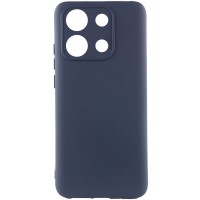 Чохол Silicone Cover Lakshmi Full Camera (AA) для Xiaomi Redmi Note 14S Синій / Midnight Blue