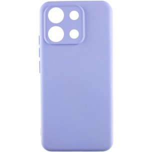 Чехол Silicone Cover Lakshmi Full Camera (AA) для Xiaomi Redmi Note 14S Сиреневый / Dasheen