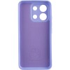 Чохол Silicone Cover Lakshmi Full Camera (AA) для Xiaomi Redmi Note 14S Бузковий / Dasheen