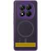 Чехол TPU Bloom with MagSafe для Xiaomi Redmi 14C / A4 / Poco C75 / Poco M7 5G Purple