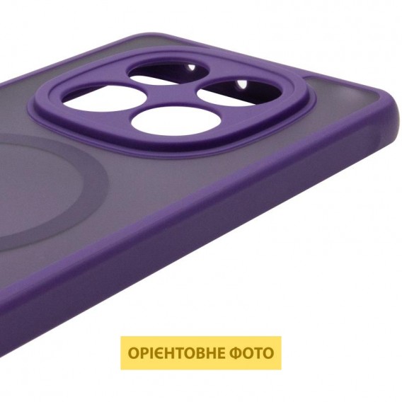 Чехол TPU Bloom with MagSafe для Xiaomi Redmi 14C / A4 / Poco C75 / Poco M7 5G Purple