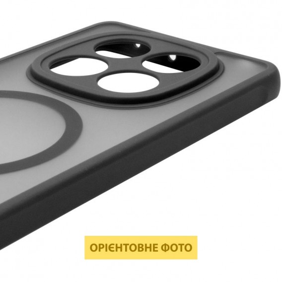 Чехол TPU Bloom with MagSafe для Xiaomi Redmi 14C / A4 / Poco C75 / Poco M7 5G Black