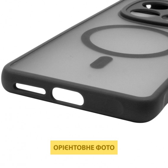 Чехол TPU Bloom with MagSafe для Xiaomi Redmi 14C / A4 / Poco C75 / Poco M7 5G Black