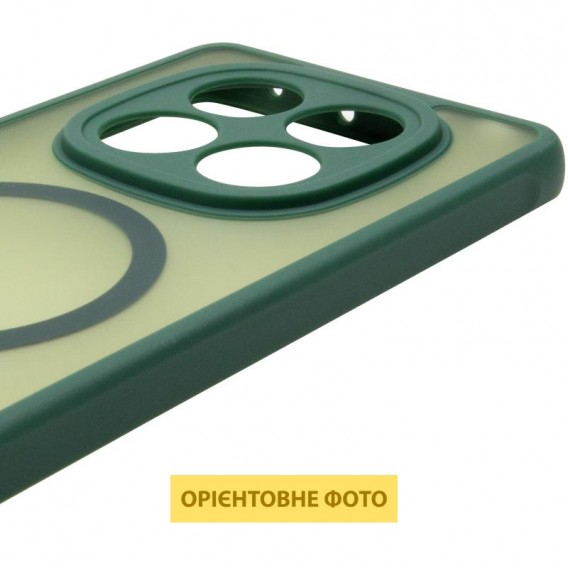 Чехол TPU Bloom with MagSafe для Xiaomi Redmi 14C / A4 / Poco C75 / Poco M7 5G Green