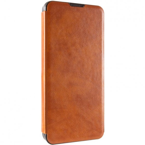 Шкіряний чохол-книжка Belora для Xiaomi Redmi 14C / Poco C75 Brown