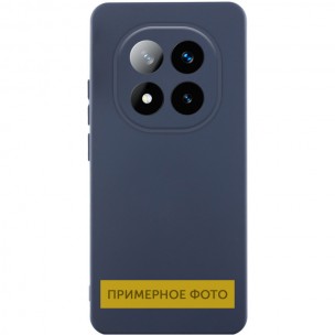 Чохол Silicone Cover Lakshmi Full Camera (AA) для Xiaomi Redmi A5 / Poco C71 Синій / Midnight blue