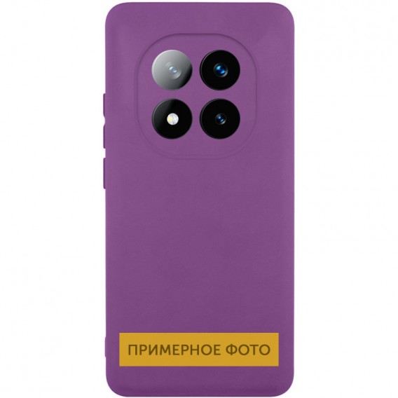 Чехол Silicone Cover Lakshmi Full Camera (AAA) для Xiaomi Redmi A5 / Poco C71 Сливовый / Purple