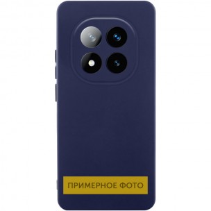 Чохол Silicone Cover Lakshmi Full Camera (AAA) для Xiaomi Redmi A5 / Poco C71 Темно-синій / Midnight blue