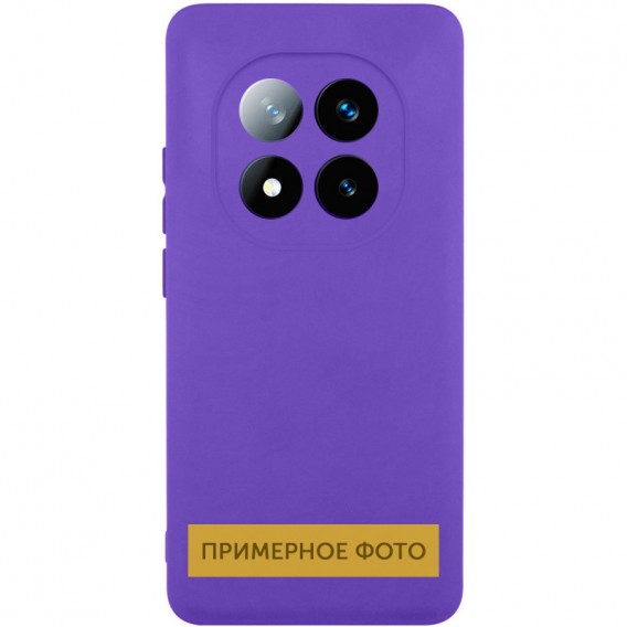 Чехол Silicone Cover Lakshmi Full Camera (AAA) для Xiaomi Redmi A5 / Poco C71 Фиолетовый / Amethyst