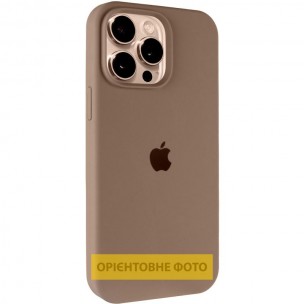 Чохол Silicone Case Full Protective (AA) для Apple iPhone 16e / 17e (6.1") Коричневий / Brown