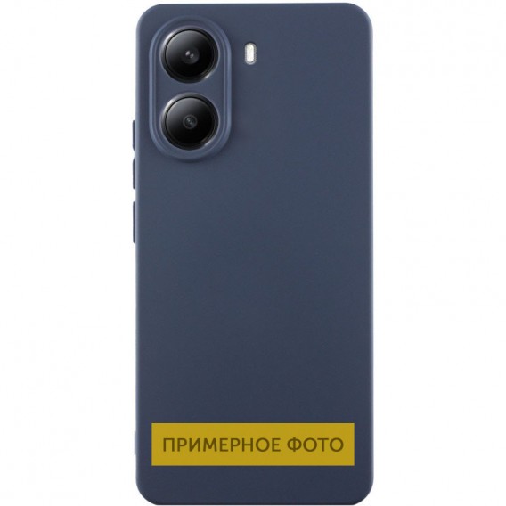 Чехол Silicone Cover Lakshmi Full Camera (AA) для Motorola Edge 50 Ultra Синий / Midnight Blue