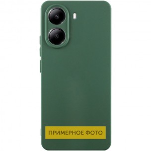 Чехол Silicone Cover Lakshmi Full Camera (AA) для Motorola Edge 50 Ultra Зеленый / Dark green