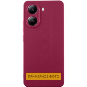 Чехол Silicone Cover Lakshmi Full Camera (AA) для Motorola Edge 50 Ultra Бордовый / Marsala