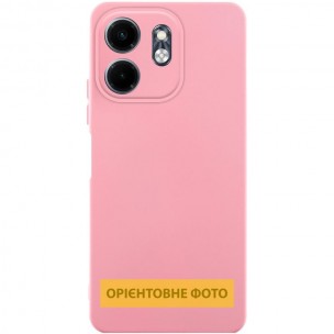 Чехол TPU GETMAN Liquid Silk Full Camera для Xiaomi Redmi A5 / Poco C71 Розовый / Pink