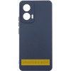 Чохол Silicone Cover Lakshmi Full Camera (AAA) для Motorola Moto G05 / E15 4G Темно-синій / Midnight blue