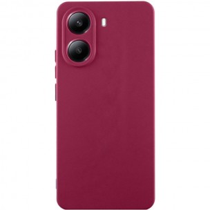 Чохол Silicone Cover Lakshmi Full Camera (AAA) для Motorola Edge 60 / Edge 60 Fusion Бордовий / Plum
