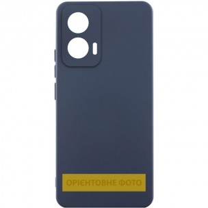 Чохол Silicone Cover Lakshmi Full Camera (AAA) для Motorola Edge 60 / Edge 60 Fusion Темно-синій / Midnight blue