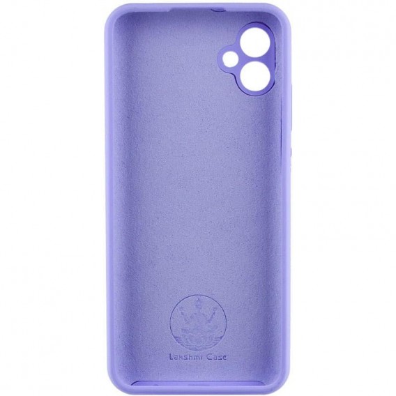 Чохол Silicone Cover Lakshmi Full Camera (AAA) для Samsung Galaxy A07 Бузковий / Dasheen