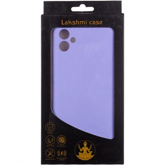 Чохол Silicone Cover Lakshmi Full Camera (AAA) для Samsung Galaxy A07 Бузковий / Dasheen
