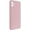 Чохол Silicone Cover Lakshmi Full Camera (AAA) для Samsung Galaxy A07 Рожевий / Pink Sand