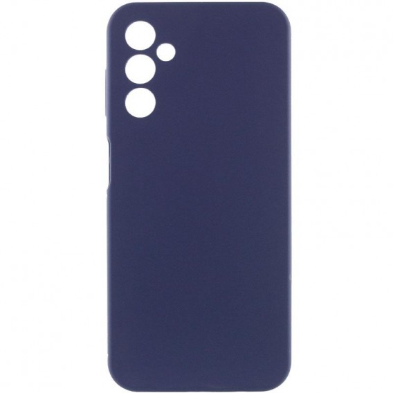 Чехол Silicone Cover Lakshmi Full Camera (AAA) для Samsung Galaxy A17 4G/5G Темно-синий / Midnight blue