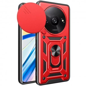 Чехол Ummi Camshield Serge Ring для Xiaomi Redmi A3 / A3x Красный / Red