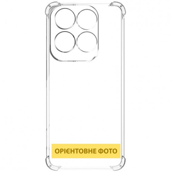 TPU чохол GETMAN Ease logo посилені кути Full Camera для Xiaomi Redmi 15C (EU) Безбарвний (прозорий)