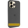 Чохол Silicone Case (AA) Logo with MagSafe для Apple iPhone 17 Air (6.5") Сірий / Dark Gray