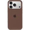 Чехол Silicone Case (AA) Logo with MagSafe для Apple iPhone 17 Pro (6.3 дюйма) Коричневый / Brown