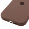 Чехол Silicone Case (AA) Logo with MagSafe для Apple iPhone 17 Pro (6.3 дюйма) Коричневый / Brown