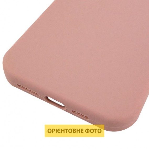 Чехол Silicone Case (AA) Logo with MagSafe для Apple iPhone 17 Pro Max (6.9") Розовый / Pink Sand
