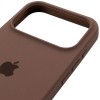 Чехол Silicone Case (AA) Logo with MagSafe для Apple iPhone 17 Pro Max (6.9 дюйма) Коричневый / Brown