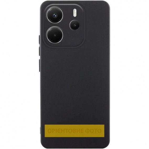 Чехол Silicone Cover Lakshmi Full Camera (AAA) для Xiaomi Redmi 15C (EU) Черный / Black