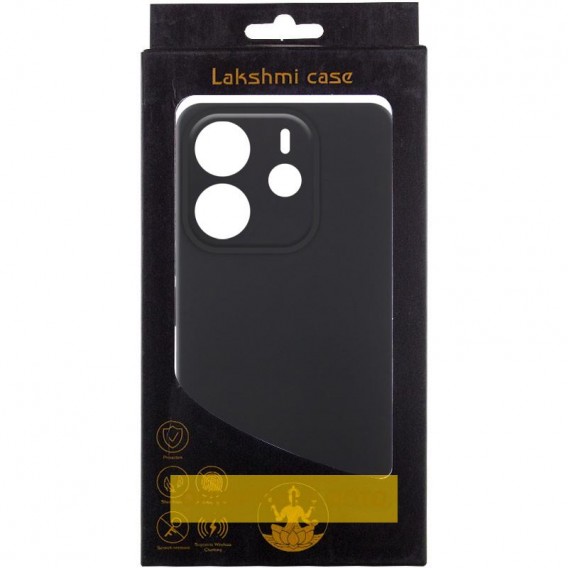 Чехол Silicone Cover Lakshmi Full Camera (AAA) для Xiaomi Redmi 15C (EU) Черный / Black