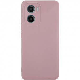 Чохол Silicone Cover Ummi Lakshmi Full Camera (AA) для Motorola Moto G05 / E15 4G Рожевий / Pink Sand