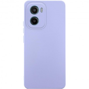 Чохол Silicone Cover Ummi Lakshmi Full Camera (AA) для Motorola Moto G05 / E15 4G Бузковий / Dasheen