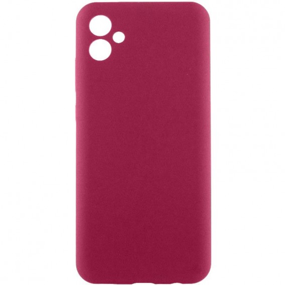 Чехол Silicone Cover Ummi Lakshmi Full Camera (AA) для Samsung Galaxy A07 Бордовый / Marsala