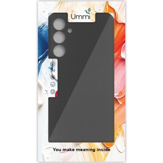 Чохол Silicone Cover Ummi Lakshmi Full Camera (AA) для Samsung Galaxy A36 5G Чорний / Black