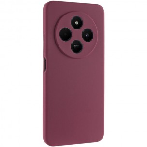 Чохол Silicone Cover Ummi Lakshmi Full Camera (AA) для Xiaomi Redmi 14C / Poco C75 Бордовий / Marsala